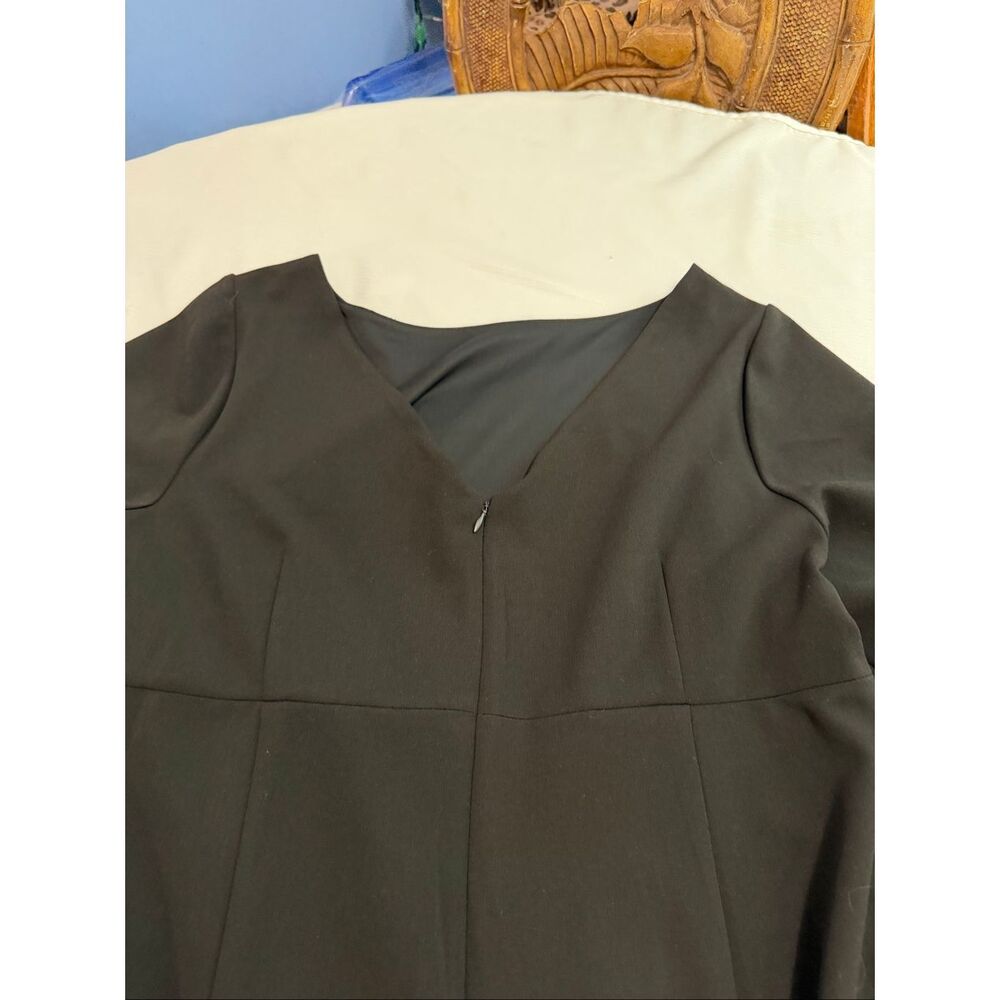 NWT Betsey Johnson Black Bell Sleeve Dress Women’s Plus Size 14W New - Picture 11 of 11